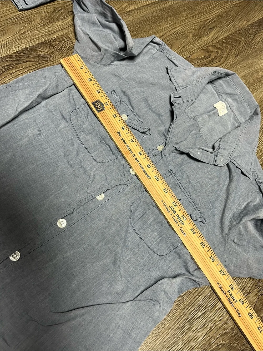 J. Crew Women’s Size Small Light Blue Button-Down Workwear Shirt